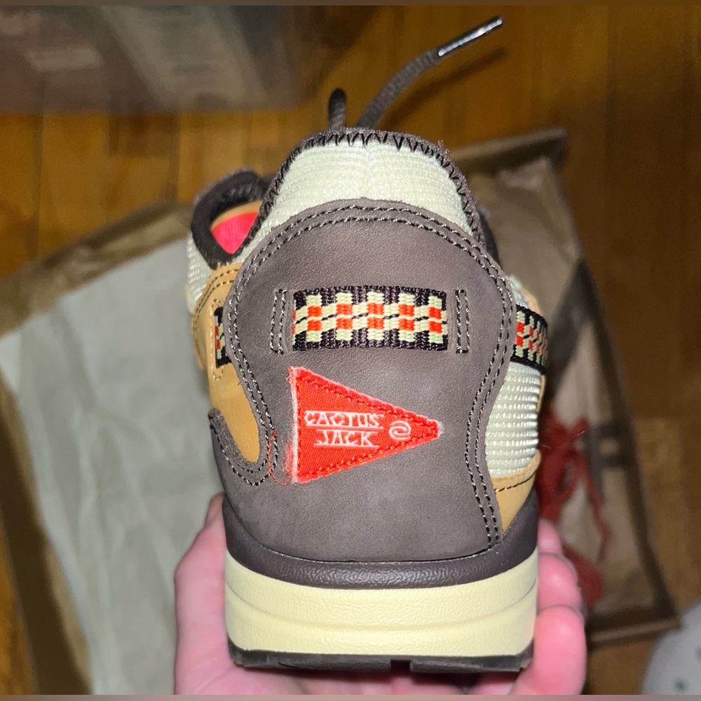 Men’s Nike Air Max 1 x Travis Scott Cactus Jack Baroque Brown Size 9 DO9392-200 - Picture 10 of 15